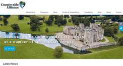 Desktop Screenshot of countryside-alliance.org